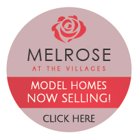Model Homes Now Selling- Melrose at the Villages!