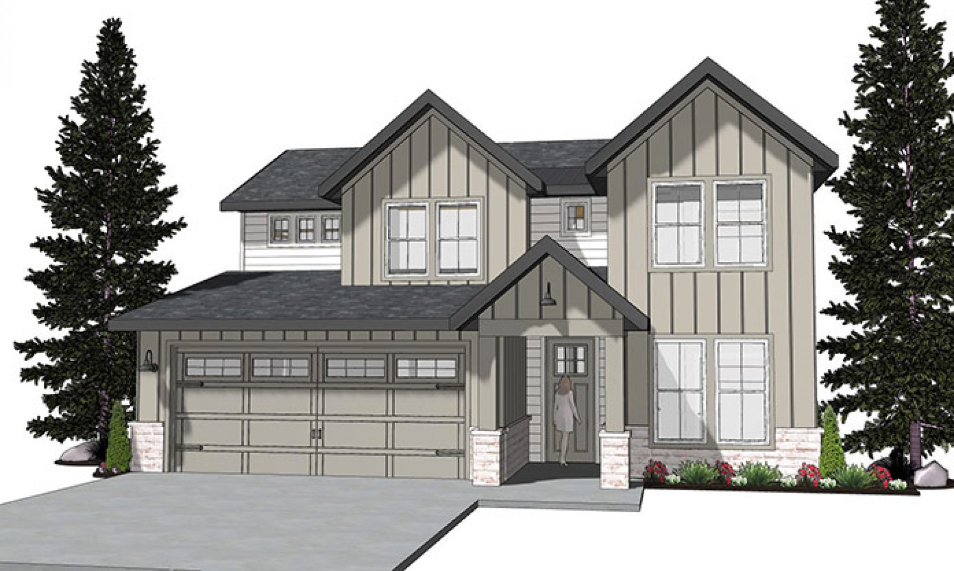 Sterling Heights Residence 9 Farmhouse Top Builder Design