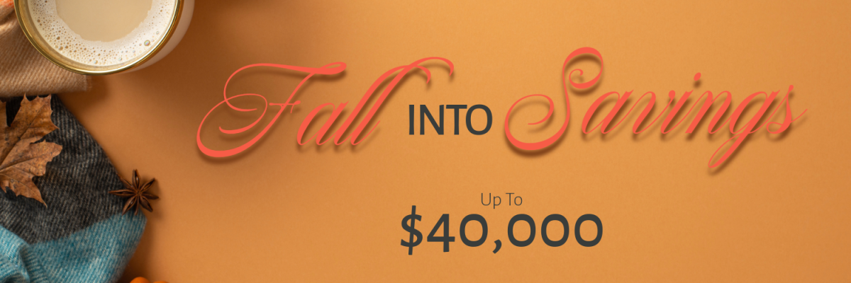 promotion image - Cozy Up To A New Home This Fall 